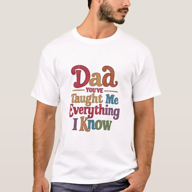 Camiseta de papá (Anverso)