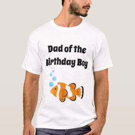 Camiseta de papá, aliado de O-Fish de un cumpleaño