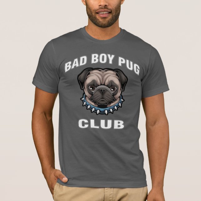 Camiseta de Papá Amante de Pug (Anverso)