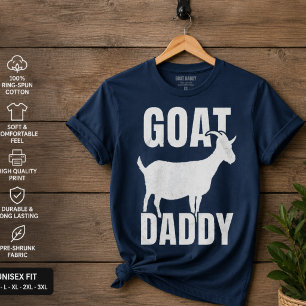 Camiseta de Papá Cabra Regalo Divertido para el Dí