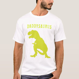 Camiseta de papá, cumpleaños de dinosaurio