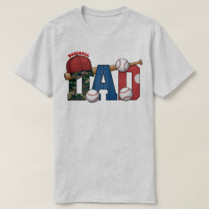 Camiseta de papá de béisbol ⚾ - Orgulloso y deport