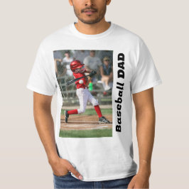 Camiseta de papá de béisbol personalizado