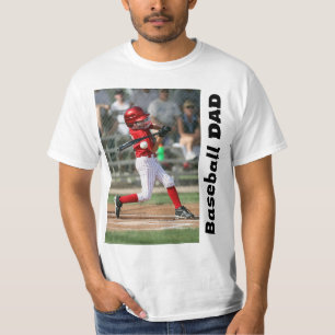 Camiseta de papá de béisbol personalizado