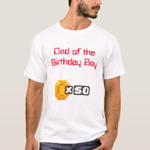 Camiseta de papá de cumpleaños