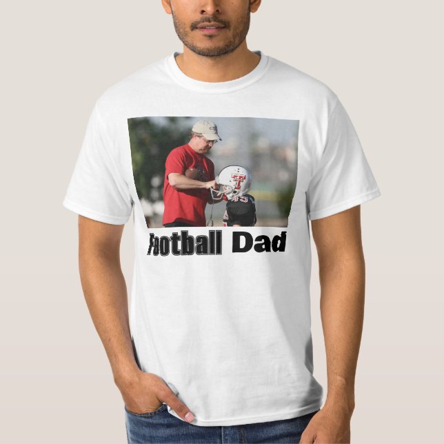 Camiseta de papá de fútbol personalizado (Anverso)