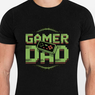 Camiseta de papá de gamer - regalo perfecto para e