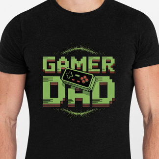 Camiseta de papá de gamer - regalo perfecto para e