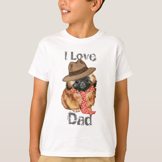 Camiseta de papá de Pekingese (Anverso)