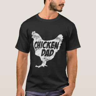 Camiseta de papá de pollo - Gracioso agricultor Te