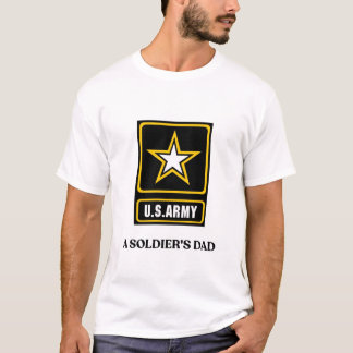 Camiseta de Papá de Soldado del Ejército de EE. UU