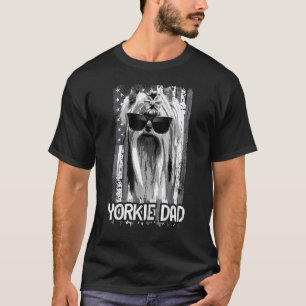 Camiseta de papá de Yorkie Yorkshire Terrier con b