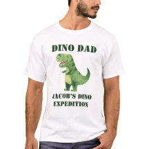 Camiseta de Papá Dino, Fiesta de Cumpleaños de Din