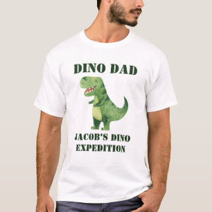 Camiseta de Papá Dino, Fiesta de Cumpleaños de Din