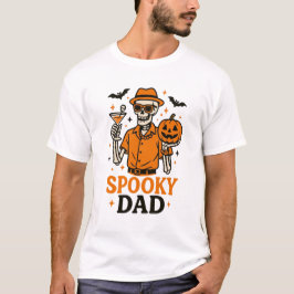Camiseta de papá fantasmal - Halloween divertida