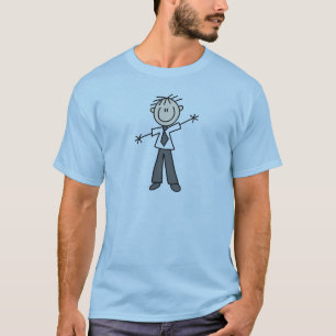 Camiseta de Papá Figura de Palo