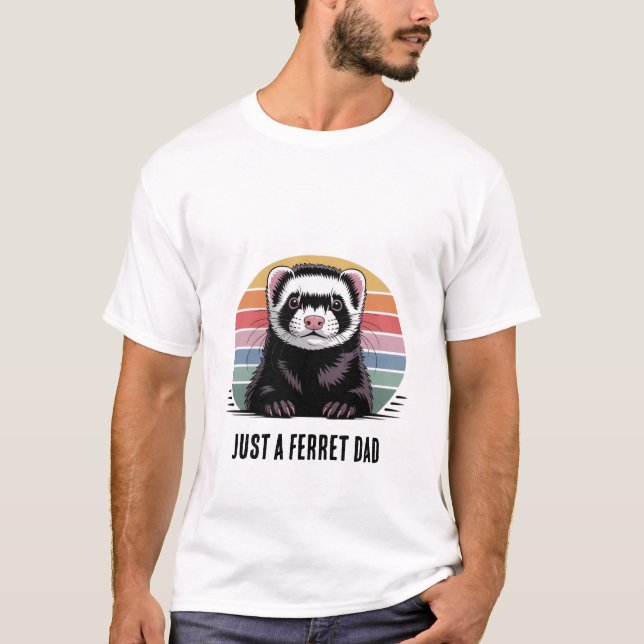 Camiseta de papá hurón (Anverso)