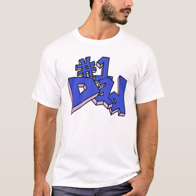Camiseta de papá número uno (Anverso)