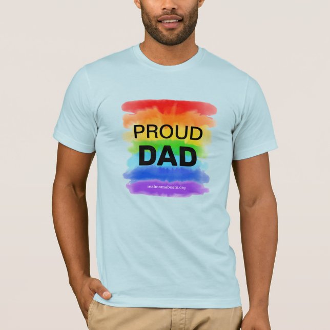 Camiseta de papá orgulloso (Anverso)