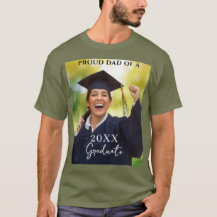 Camiseta de papá orgulloso para la foto de graduac