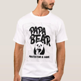 Camiseta de Papá Oso – Protector y Guía | Panda Ad