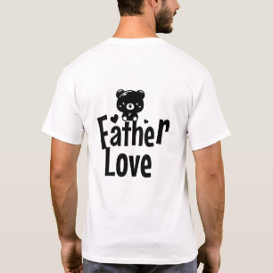 Camiseta de Papá Oso – Protector y Guía Panda Ad
