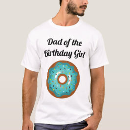 Camiseta de papá, partido de cumpleaños de Donut