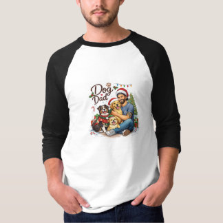 Camiseta de Papá Perro Navideña – Regalo Divertido