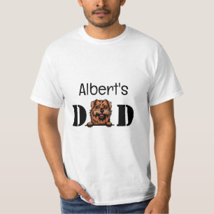 Camiseta de papá personalizada de Norfolk Terrier 