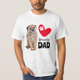 Camiseta de papá personalizada del territorio fron