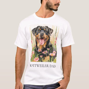 Camiseta de Papá Rottweiler – Regalo para Amantes