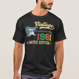 Camiseta de papá vintage desde 1981 para papá abue