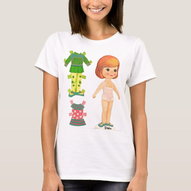 Camiseta de papel de la muñeca (Anverso)