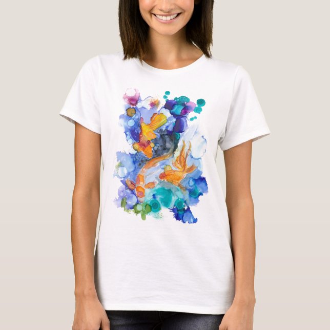 Camiseta de papel único para mujeres (Anverso)