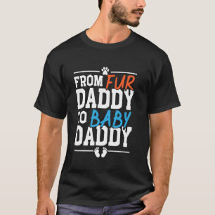 Camiseta De Papi Fur A Papi Bebé Invitación Grasa