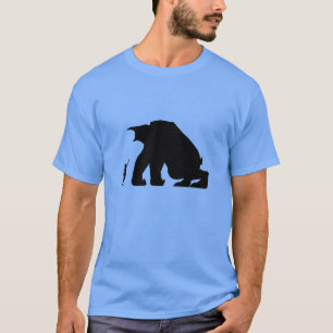 Camiseta de Papo y de Yo - monstruo oscuro y Quico