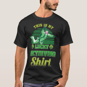 Camiseta de paracaidismo de skydiving para hombres