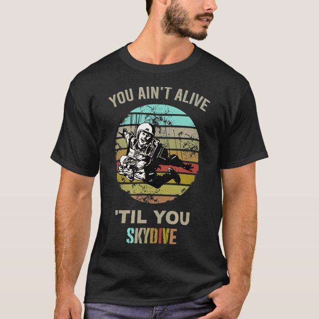 Camiseta de paracaidismo Paracaidismo (Anverso)