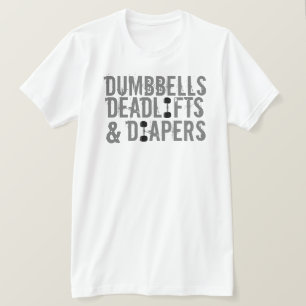 Camiseta de parachoques, levantamientos de la muer