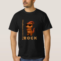 Camiseta de Parasaurolophus Rock – T‑Shirt de Dino