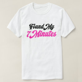 Camiseta de pareja adorable 'Found My 7 Minutes'