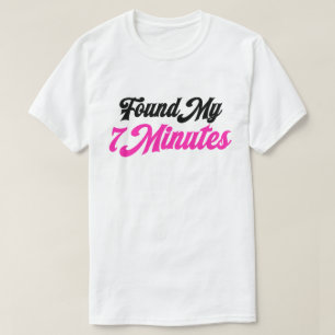 Camiseta de pareja adorable 'Found My 7 Minutes'