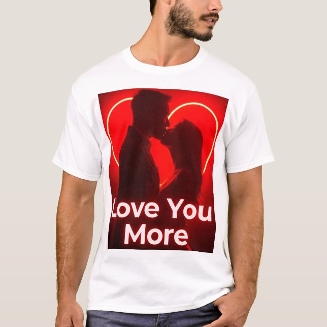 camiseta de pareja de amor de valentía (Anverso)