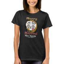 Camiseta de pareja de esqueleto divertida