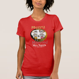 Camiseta de pareja de esqueletos divertidos