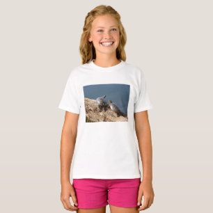 Camiseta de pareja de tortugas para niñas