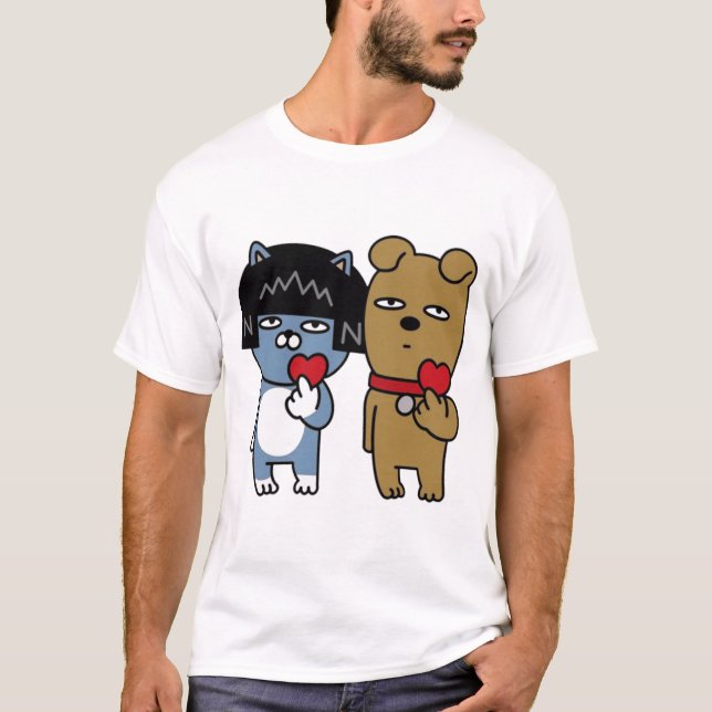 Camiseta de Pareja - Frodo & Neo (Anverso)
