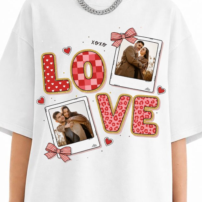 Camiseta de pareja personalizada para hombre con e (Subido por el creador)