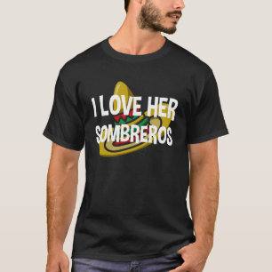 Camiseta De Pareja Sombrero Me Encanta Cinco De Ma
