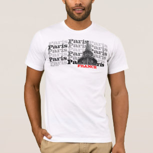 Camiseta de París Francia Eiffel